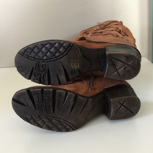 NWT A.S.98 Cullen Boots (41) 10.5 Cognac - Picture 8 of 8